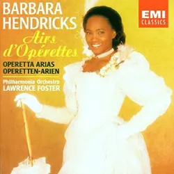 cd barbara hendricks - airs d'opérettes/operetta arias/operetten - arien (1992)