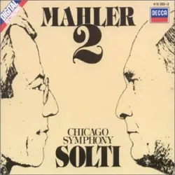 cd gustav mahler - symphony n° 2 (1983)