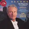 cd johannes brahms, sir colin davis, bavarian radio symphony orchestra and chorus, nathalie stutzmann - alto rhapsody and choral w