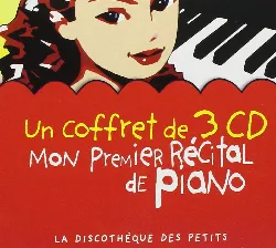 cd mon premier récital de piano (coffret 3 cd)