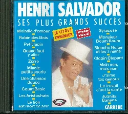 cd ses plus grands succès - 18 titres originaux - henri salvador