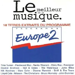 cd various - le meilleur de la musique. 18 titres extraits du programme europe2 (1994)