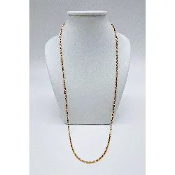 chaîne or maille forcat or 750 millième (18 ct) 8,80g