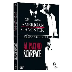 dvd american gangster scarface (coffret 2 dvd)
