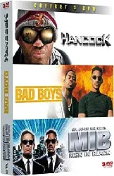 dvd coffret blockbuster - hancock + bad boys + men in black - pack