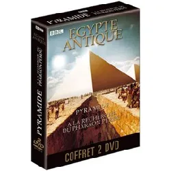 dvd coffret egypte antique 2 : pyramide / a la recherche du pharaon perdu
