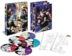 dvd coffret my hero academia, saison 3 - 6 dvd