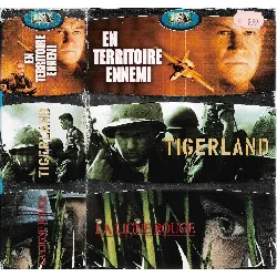 dvd la ligne rouge / tigerland / en territoire ennemi - tripack 3 dvd