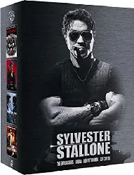 dvd sylvester stallone - coffret - the expendables + cobra + demolition man + get carter