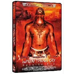 dvd when thugs cry - metal - single 1 dvd - 1 film