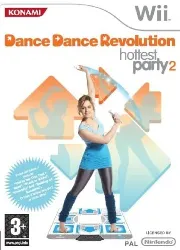 jeu wii dance dance revolution : hottest party 2 + tapis