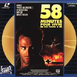 laser disc 58 minutes pour vivre - die hard 2 laser disc