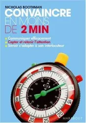livre convaincre en moins de 2 minut fl