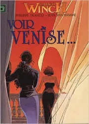 livre largo winch - voir venise... / et mourir