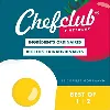 livre le coffret best of chefclub - les 2 best of reunis !