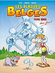 livre les blagues belges, tome 2 : tome deux fois