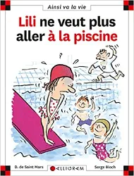livre lili ne veut plus aller à la piscine