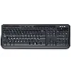 microsoft wired keyboard 600 - clavier - usb - français - noir