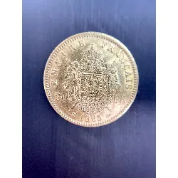 pièce 20 francs or napoléon iii tête laurée 1865 or 900/1000 6,43g