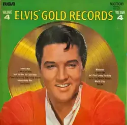 vinyle elvis presley - elvis' gold records - volume 4 (1972)