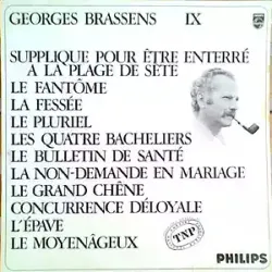 vinyle georges brassens - ix (1966)