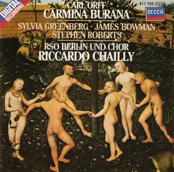 cd carl orff, sylvia greenberg, james bowman, stephen roberts, rso berlin und chor, riccardo chailly - carmina burana (1997)