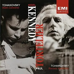 cd pyotr ilyich tchaikovsky - violin concerto and rococo variations (1993)