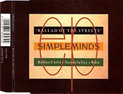 cd simple minds - ballad of the streets (1989)