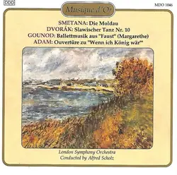 cd smetana, dvorák, gounod, adam, london symphony orchestra, alfred scholz - die moldau - slawischer tanz nr. 10 - ballettmusik au