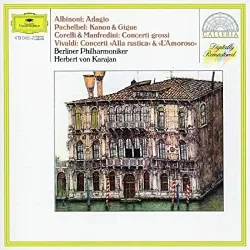 cd tomaso albinoni - adagio / canon & gigue / concerti grossi / concerti 'alla rustica' & 'l'amoroso' (1986)