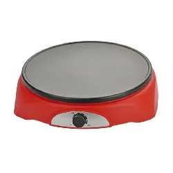 crêpière électrique cosylife cl-2pr - rouge