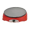 crêpière électrique cosylife cl-2pr - rouge