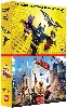 dvd lego batman, le film + la grande aventure lego - coffret dvd - dc comics