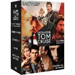 dvd tom cruise : edge of tomorrow + le dernier samouraï + eyes wide shut + top gun + entretien avec un vampire - pack