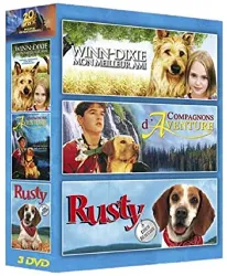 dvd win dixie / compagnons d'aventure / rusty le chien - coffret 3 dvd
