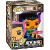 figurine funko! pop - marvel: black light n°651 - dr. strange  - exclusive - fu48848