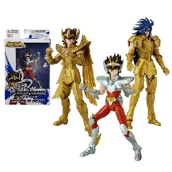 figurines bandai - chevalier du zodiac -  anime heroes 17cm