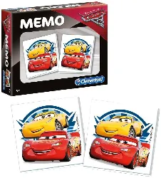 jeu de société mémo - cars 3 - clementoni