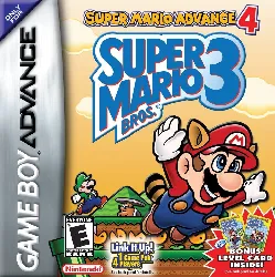 jeu gameboy advance gba super mario advance 4 : super mario bros 3