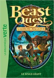 livre beast quest, tome 10 : le singe géant
