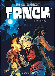 livre frnck, tome 2 : le baptême du feu