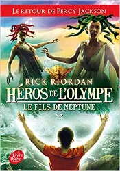 livre héros de l'olympe - tome 2 - le fils de neptune