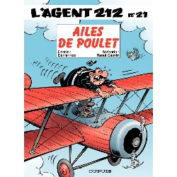livre l'agent 212 – tome 21 - ailes de poulet