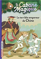 livre la cabane magique, tome 09: le terrible empereur de chine