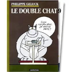 livre le double chat : coffret: le double chat, 2 albums