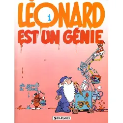 livre léonard numero 1 : léonard est un génie