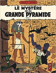 livre les aventures de blake et mortimer : le mystère de la grande pyramide : tome 1