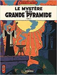livre les aventures de blake et mortimer, tome 5 : le mystère de la grande pyramide : la chambre d'horus