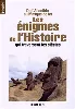 livre les énigmes de l'histoire qui traversent les siècles : de l'atlantide au masque de fer