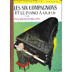 livre les six compagnons et le piano à queue